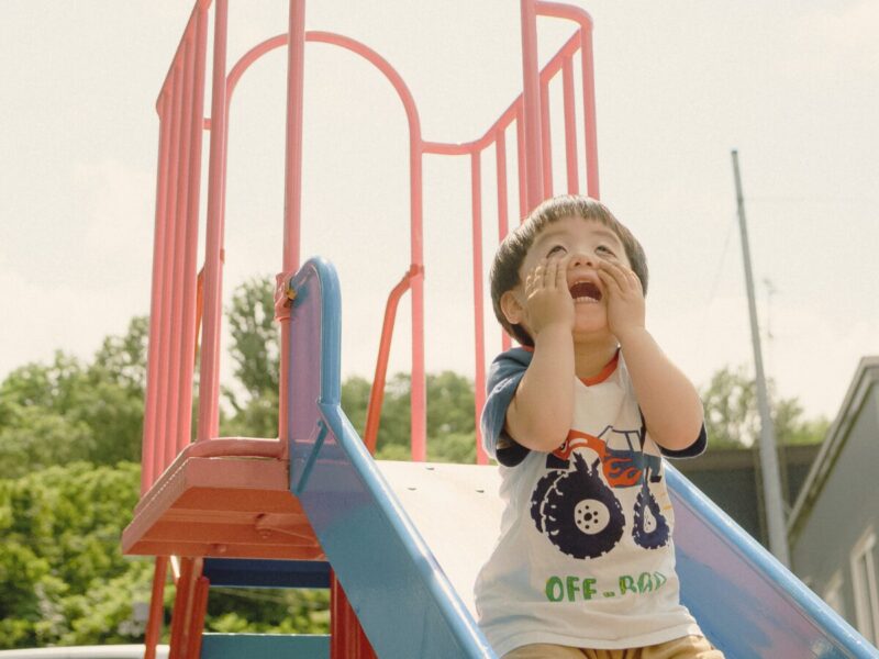🎢 ドキドキ、ワクワク！ 冒険の瞬間を全身で楽しんでいます。