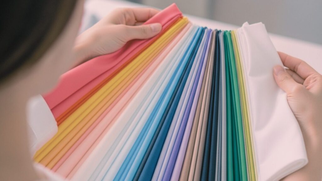 パーソナルカラーのドレープ