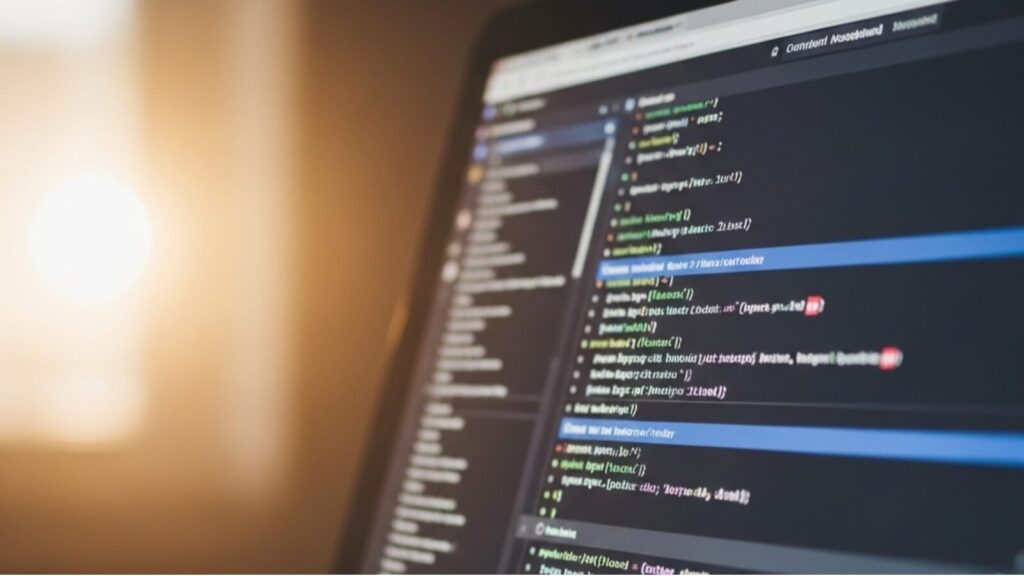 ホームページの保守管理をしている